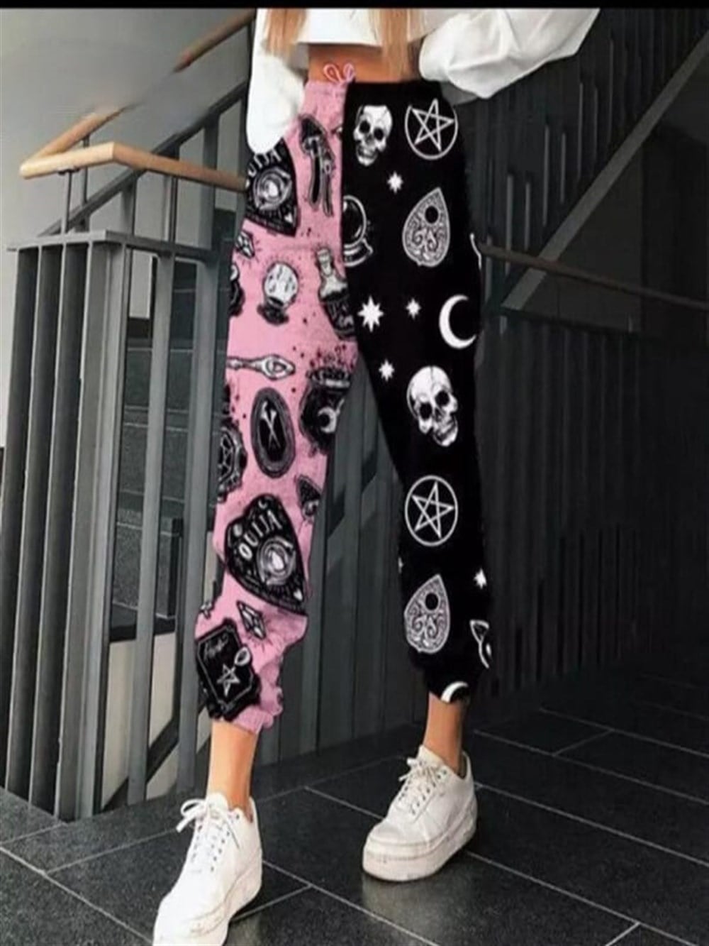 Gothic Tarz Jogger Pantolon