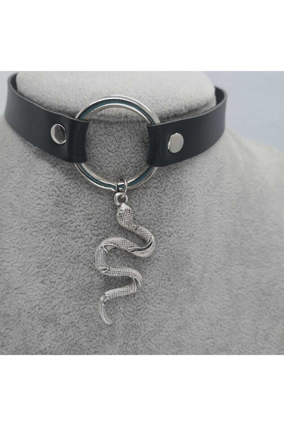 Gotik Snake- Yılan Choker