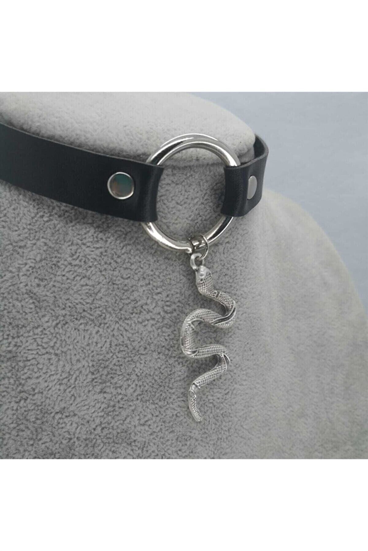 Gotik Snake- Yılan Choker