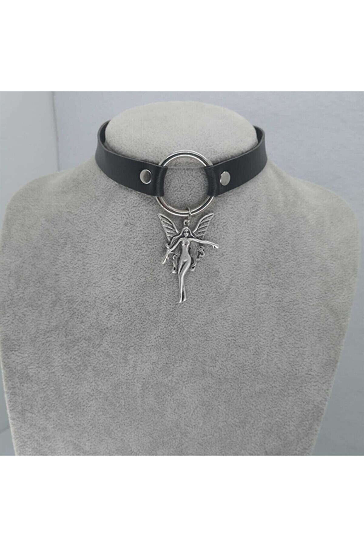 Gotik Unisex Praying Angel Ayarlanabilir