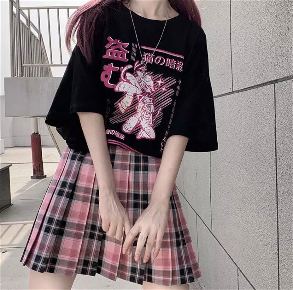 Harajuku Kawaii Ninja Cat Unisex T-shirt