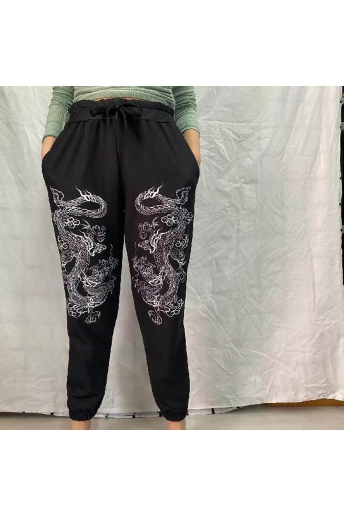 Harujuka Dragon Jogger Pantolon