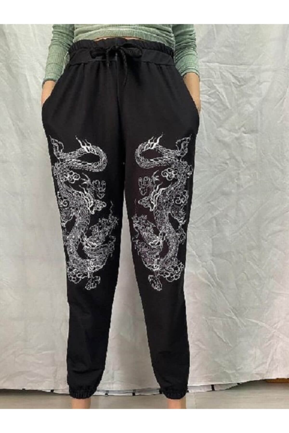 Harujuka Dragon Jogger Pantolon