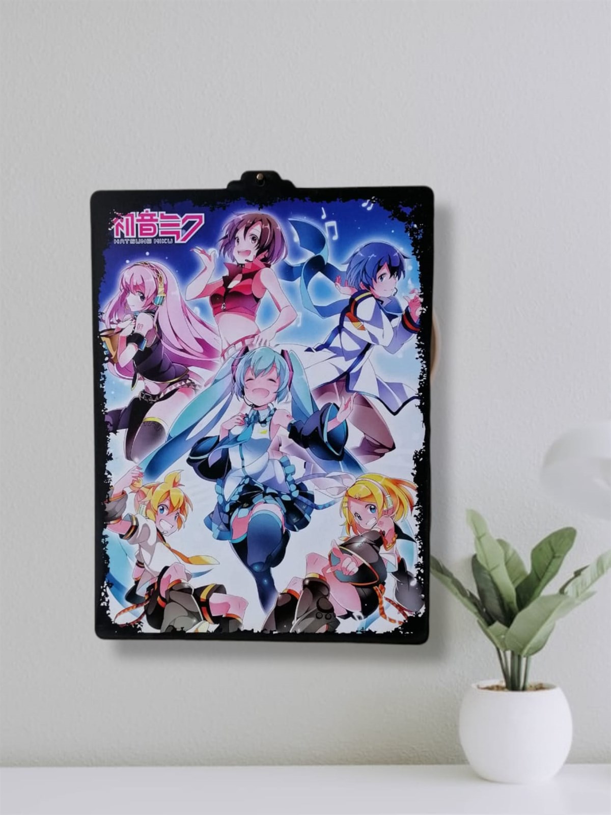 Hatsune Miku Group Ahşap Çerçeve