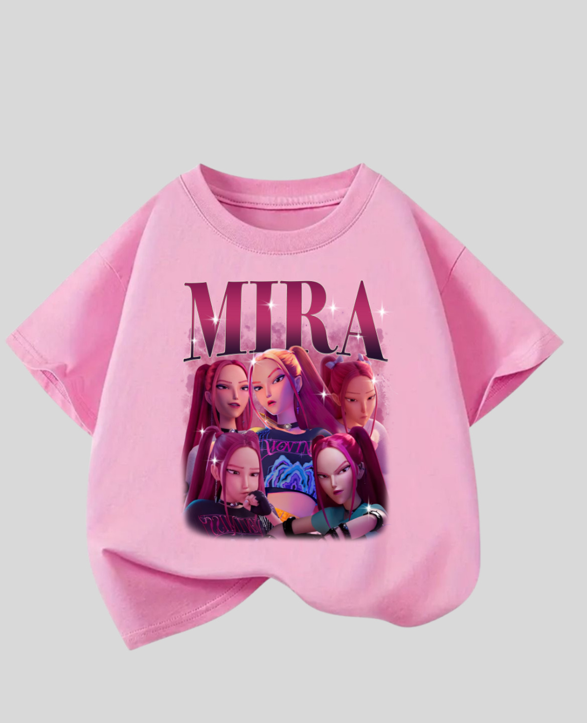 KPop Demon Hunterix Kids Design Unisex Oversize T-Shirt