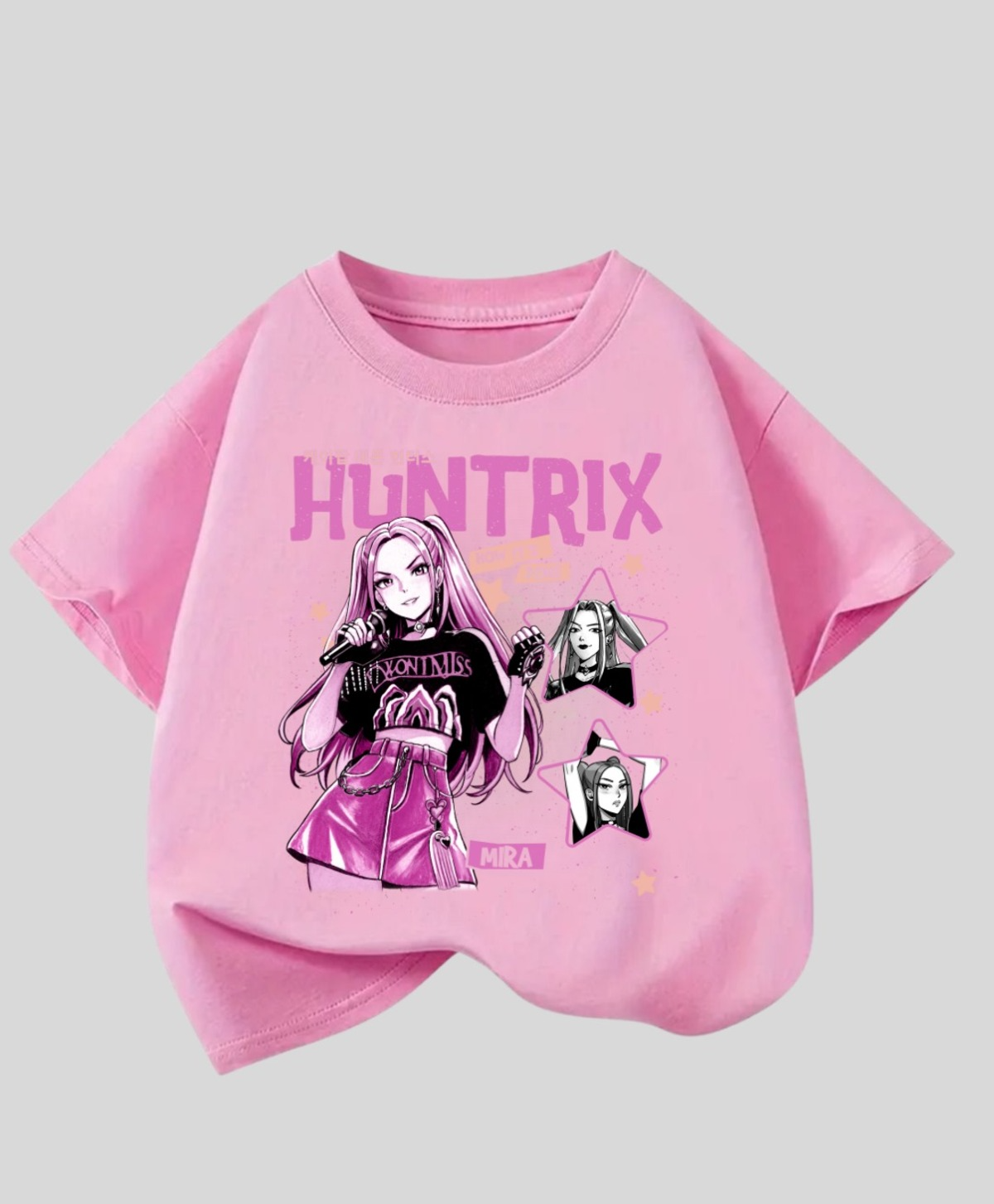 KPop Demon Hunterix Kids Design Unisex Oversize T-Shirt