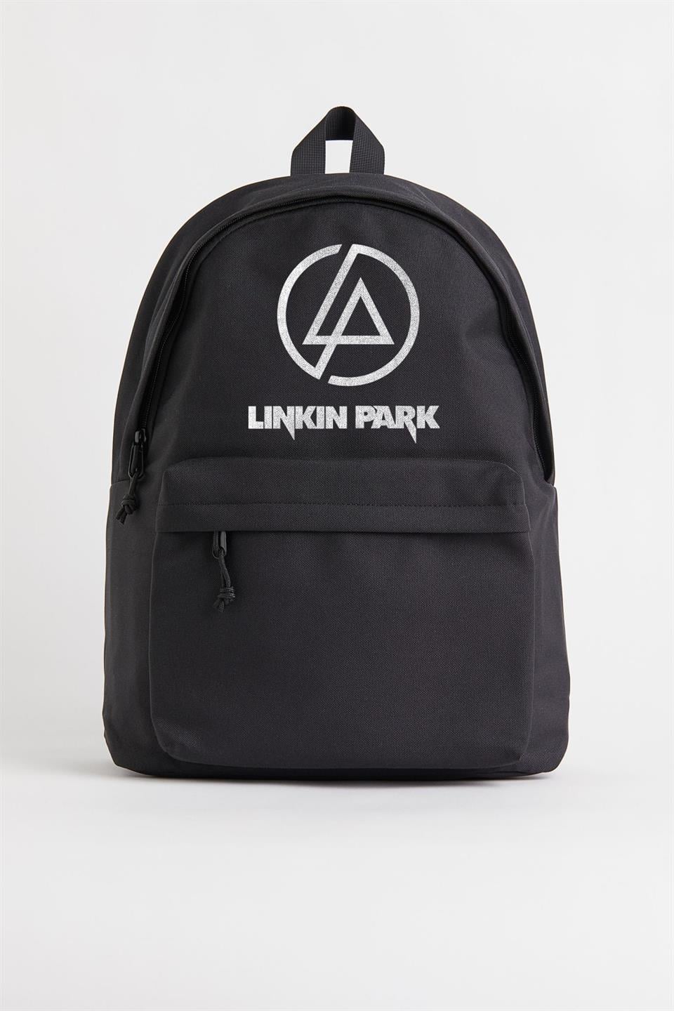 Linkin Park Logo Baskılı Unisex Sırt Çantası