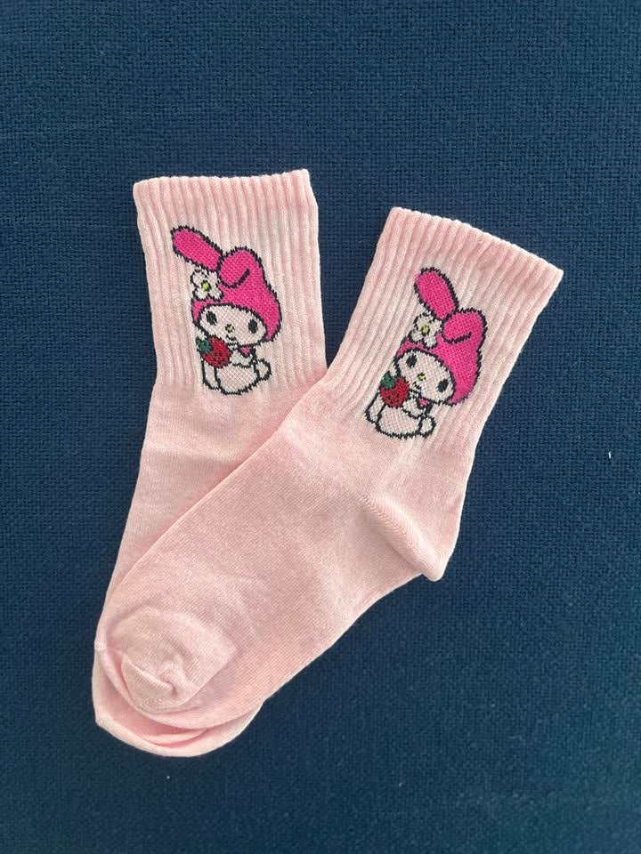 Melody Pembe Kolej Çorap