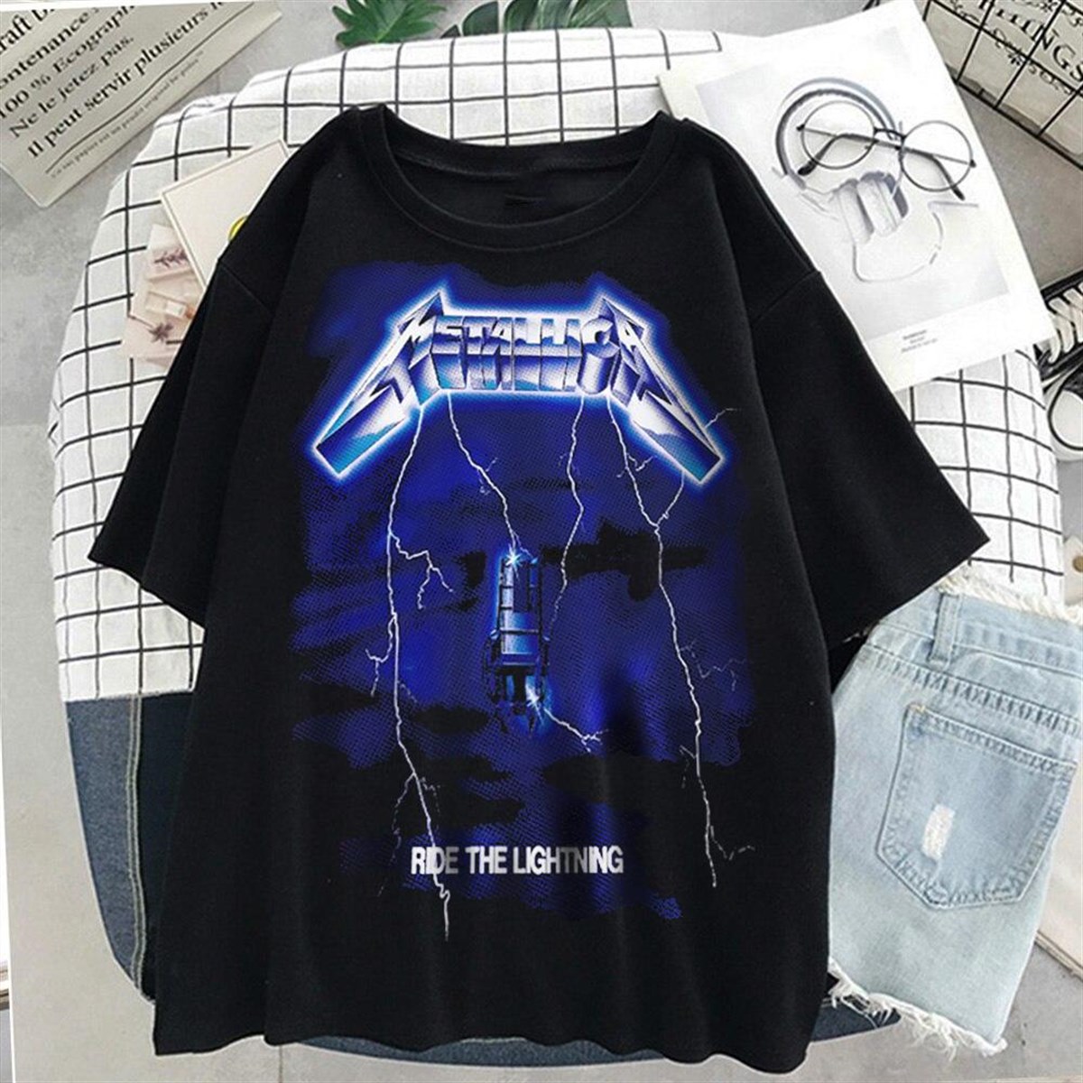 Metallica Ride The Lightning Unisex T-Shirt