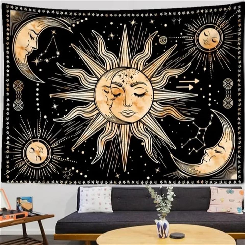 Moon & Sun Duvar Halısı