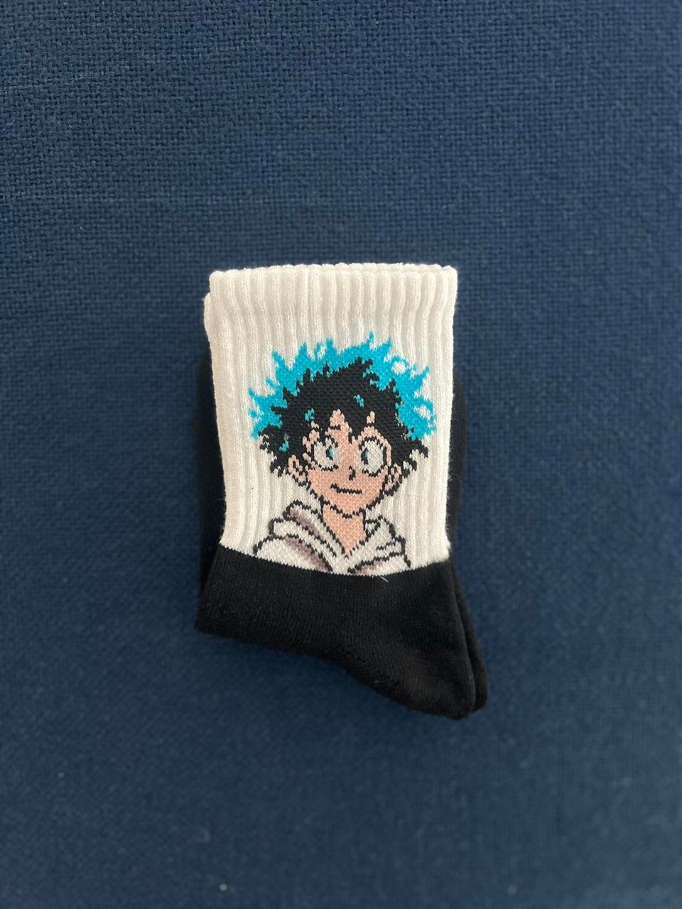 My Hero Academia Unisex Beyaz Kolej Çorap