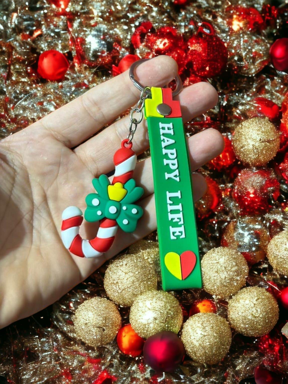 New Year Candy Figürlü Silikon Anahtarlık