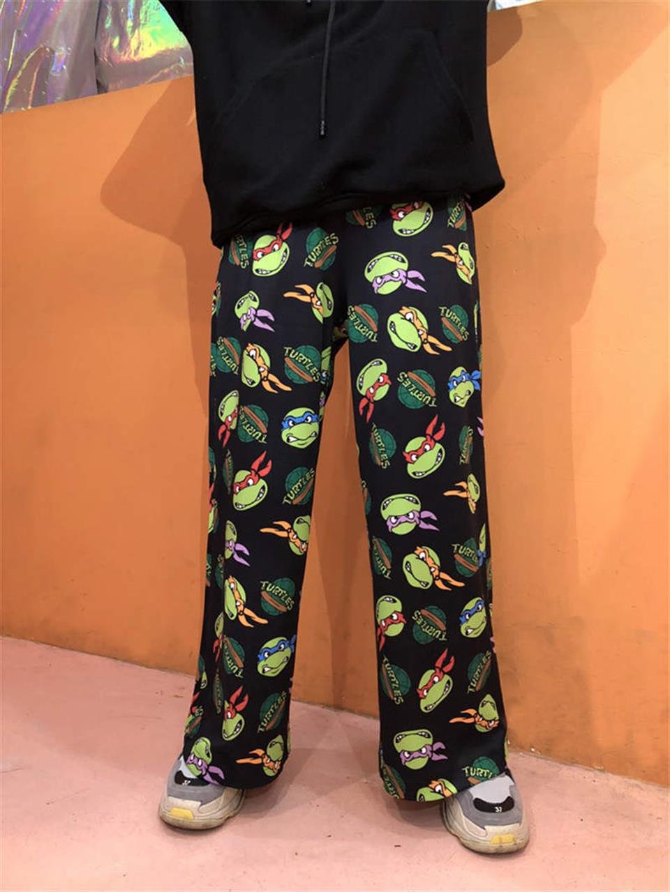 Ninja Turtles Collage Wide Leg Unisex Tracksuit
