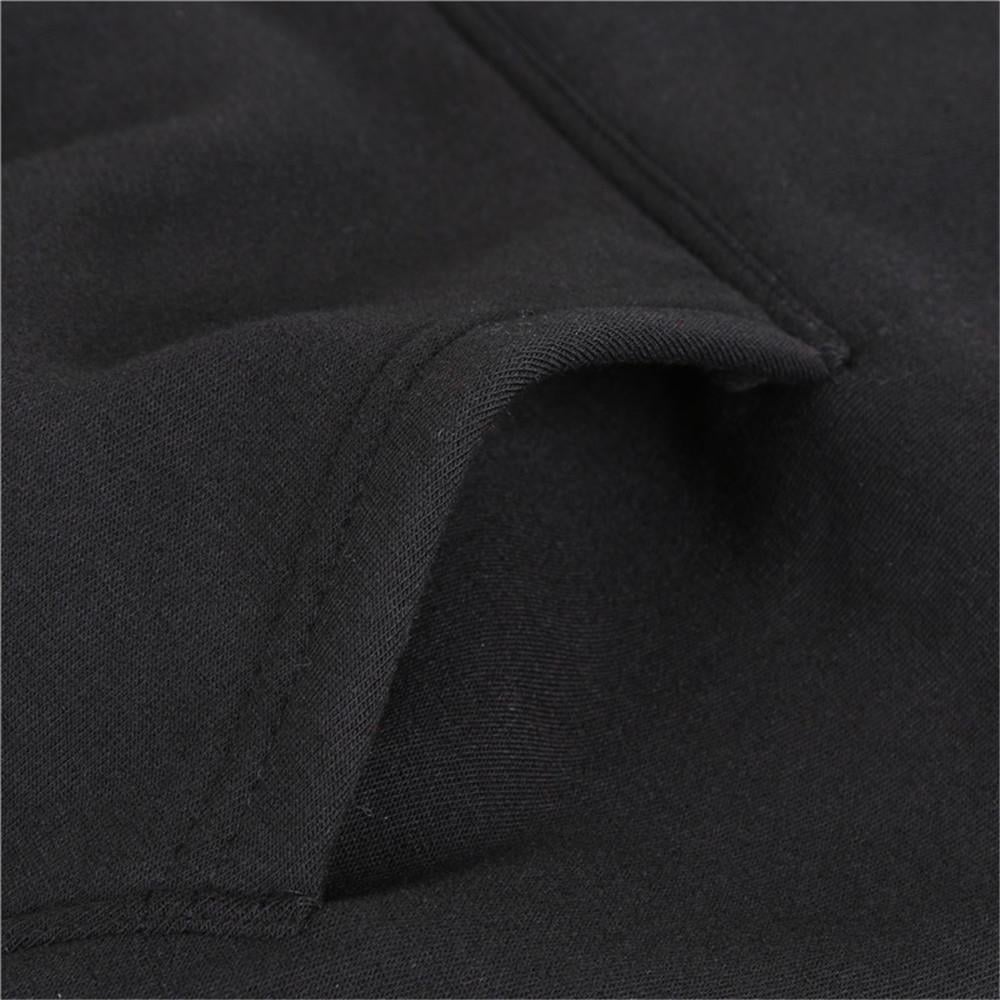 One Piece Roronoa Zoro Baskılı Siyah Unisex Oversize Kapüşonlu Sweatshirt