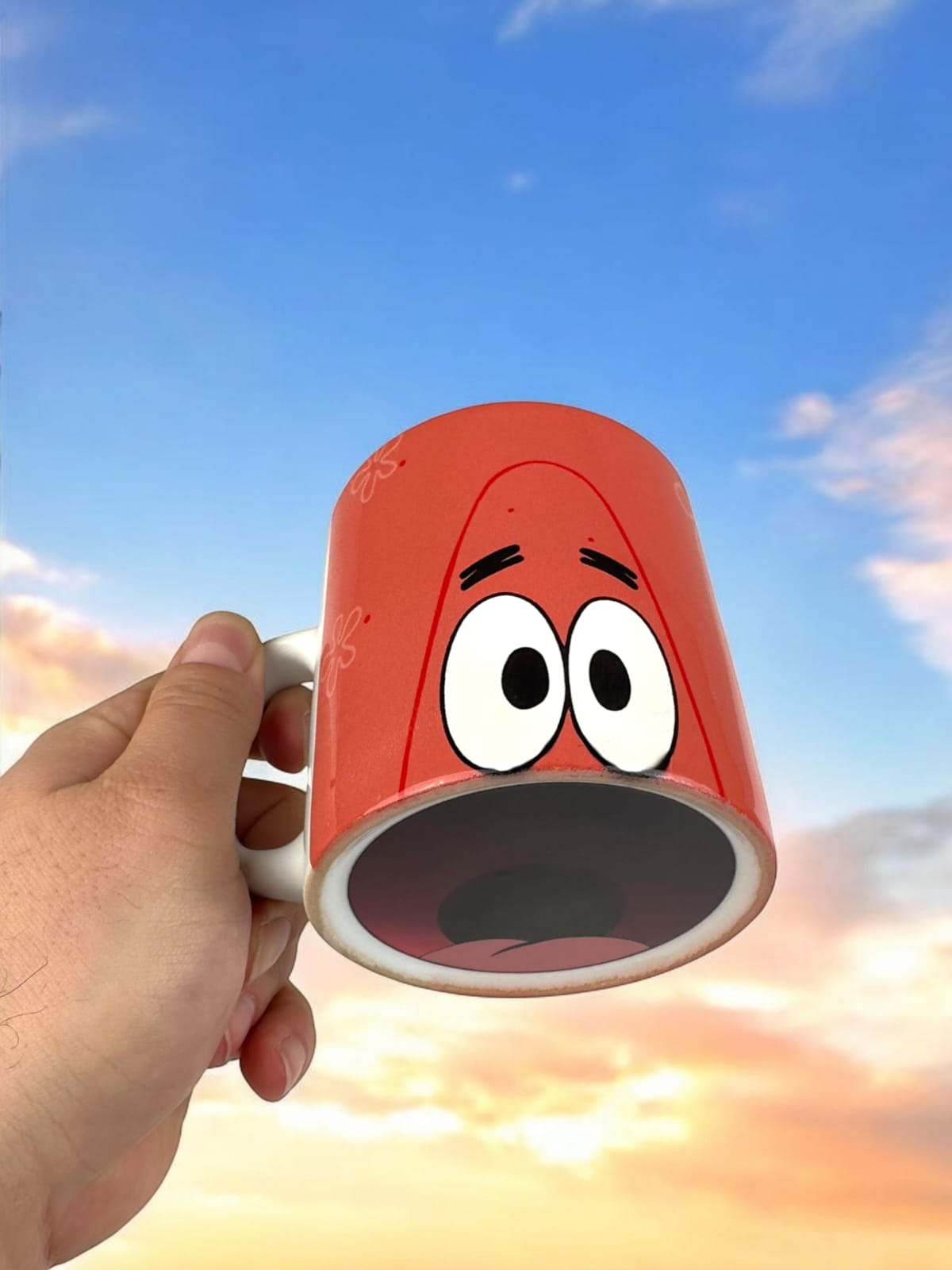 Patrick Full Baskılı Porselen Kupa Bardak