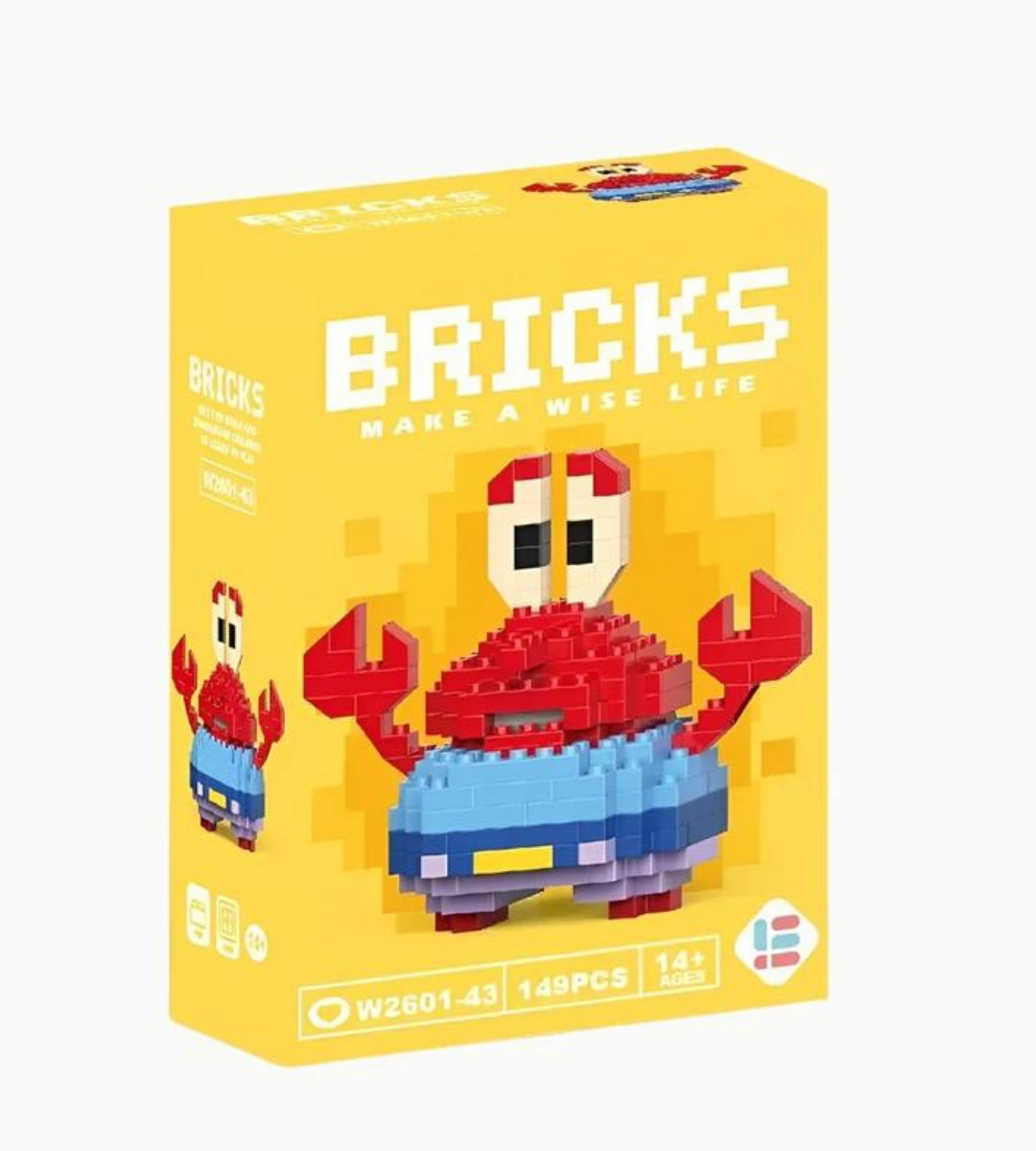 Patrick Küçük Parçacık LEGO Masaüstü Dekorasyonu