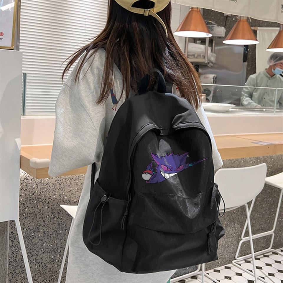 Pokemon Gengar Baskılı Unisex Sırt Çantası