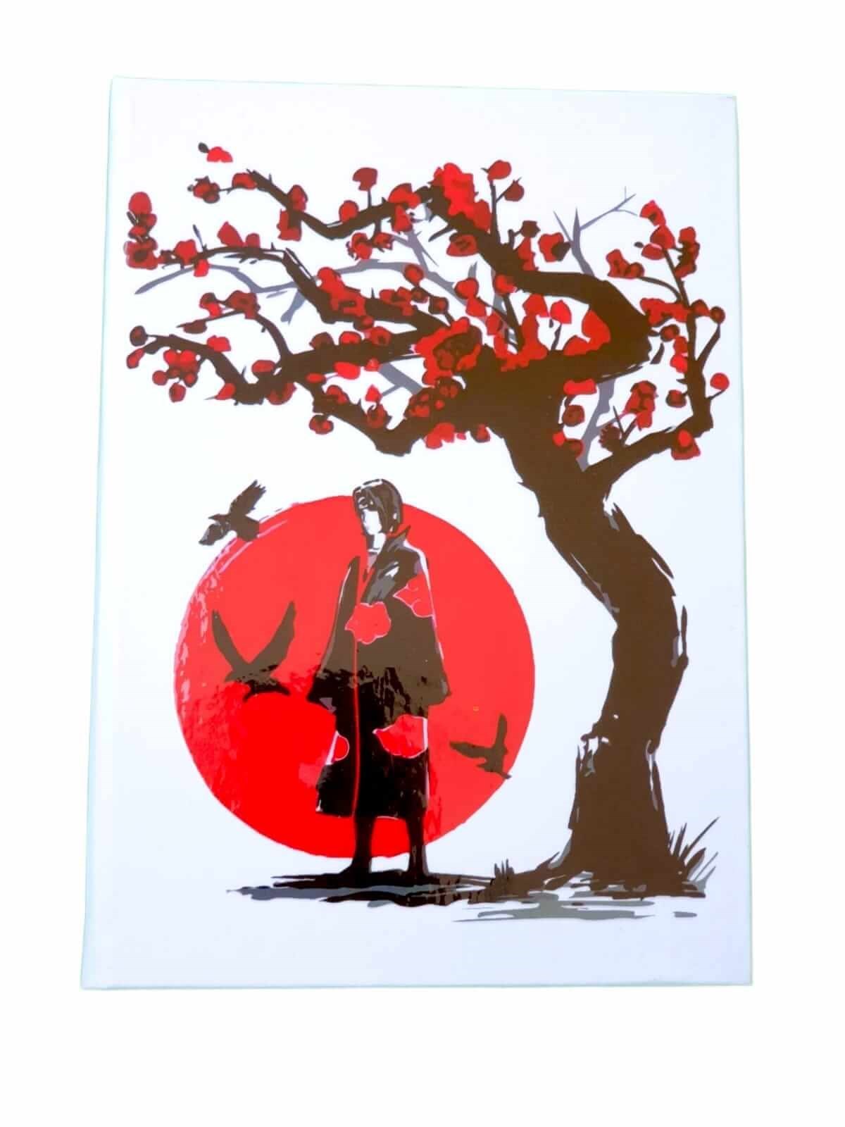 Quadro Itachi Uchiha Defter