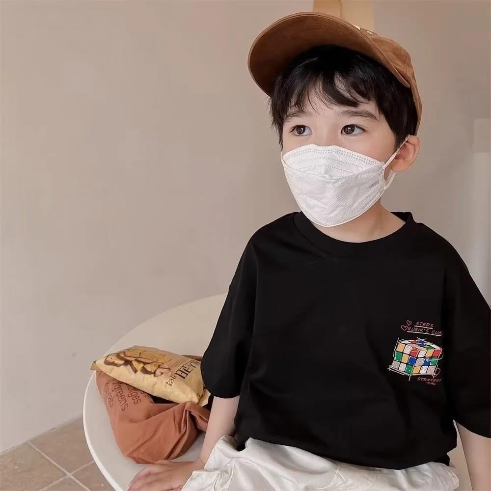 Rubik Küp Baskılı Young T-shirt