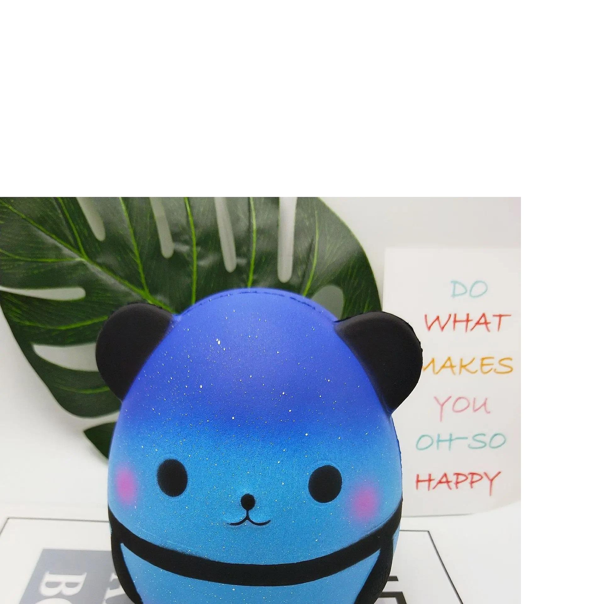 Sevimli Yumuşak Squishies Oyuncak Ponçik 2 li Panda  Sukişi Anti Stres