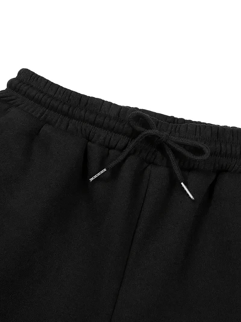 Sokak Tarzı Gotik Baskılı Unisex Baggy Eşofman