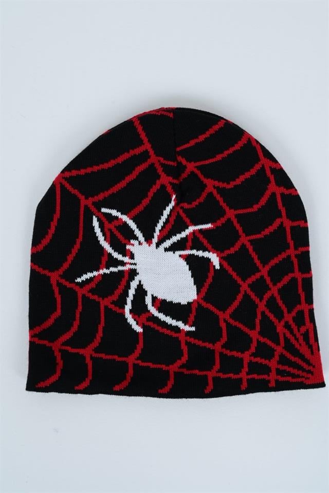Spider Web Örümcek Siyah Bere