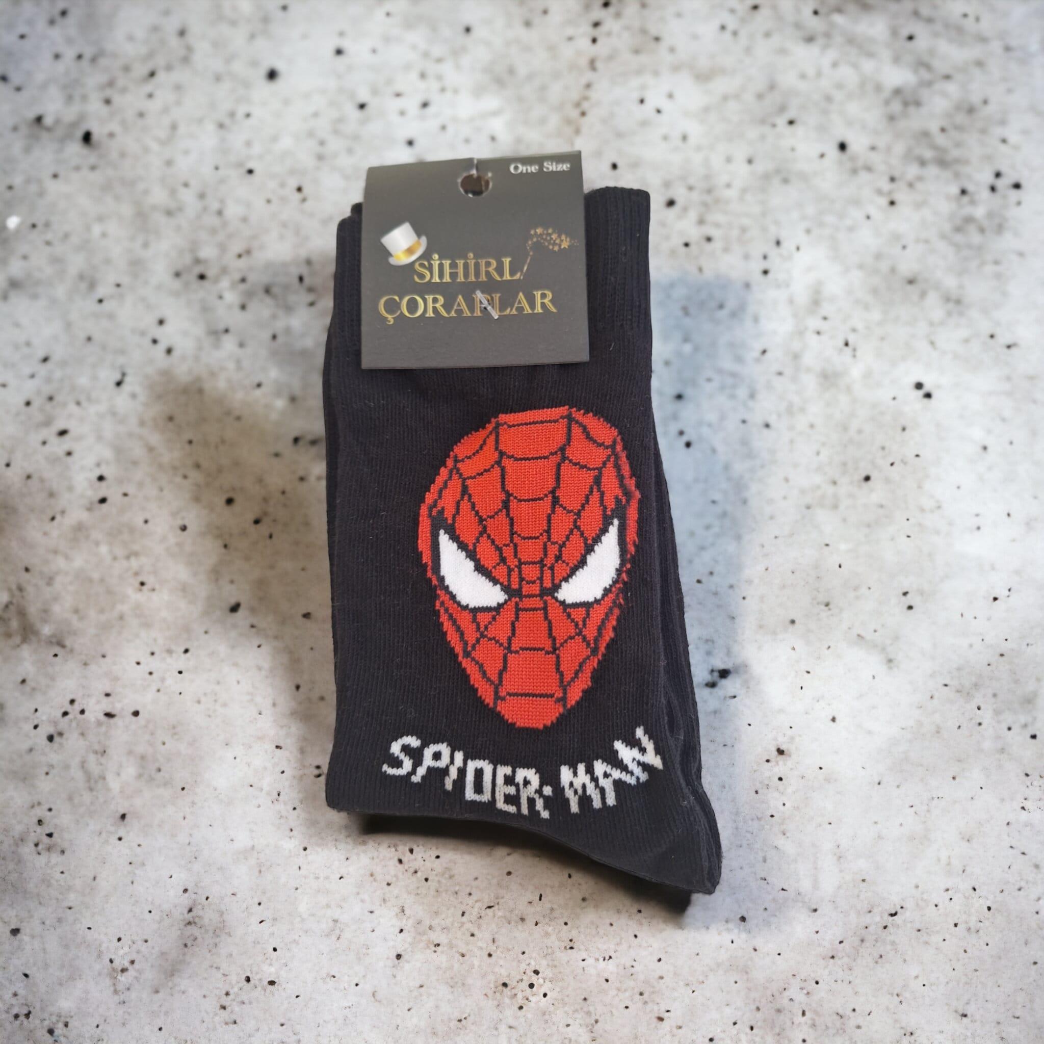 SpiderMan Kolej Çorap