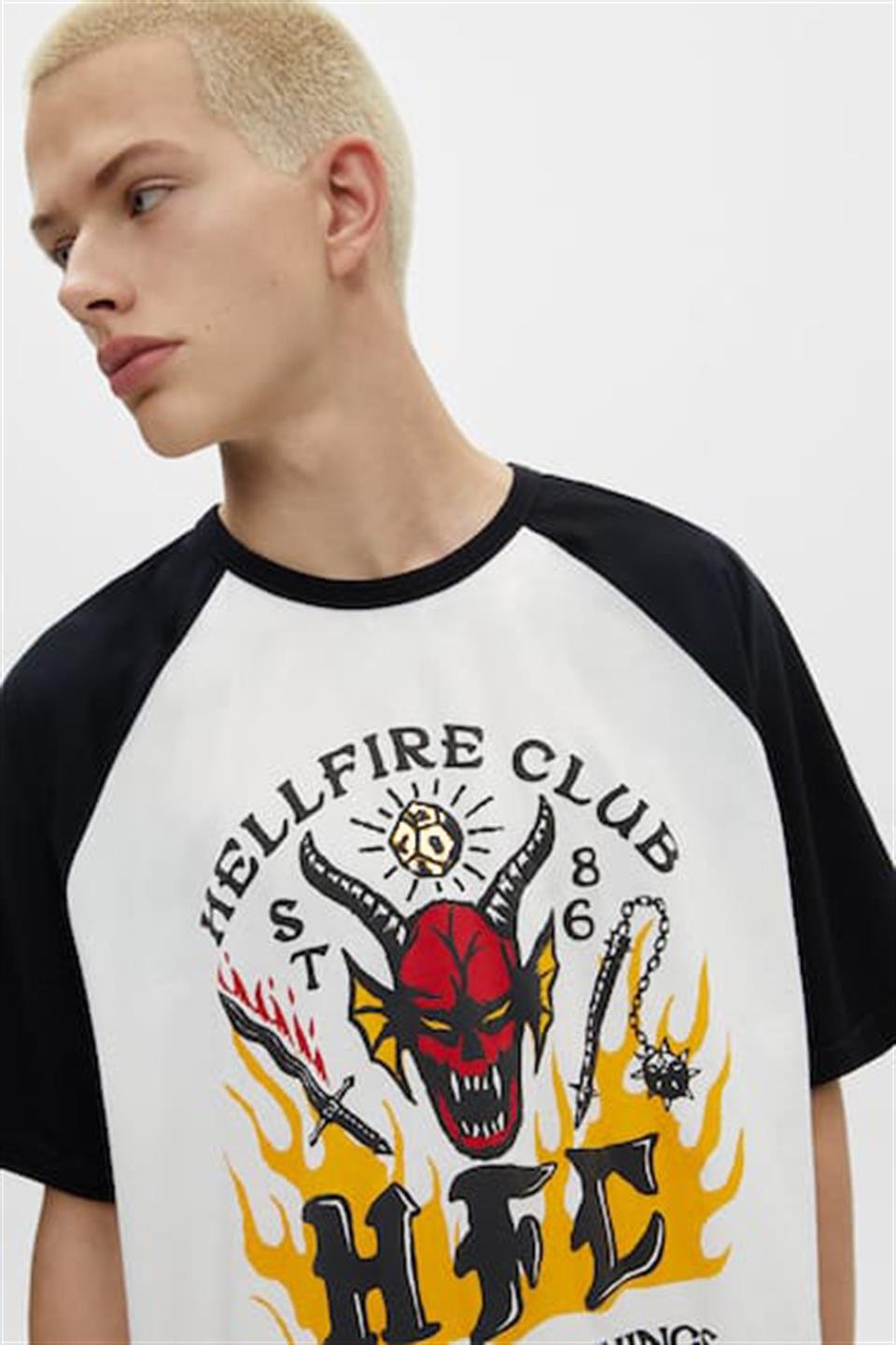 Stranger Things HellFire Club Unisex Oversize T-shirt