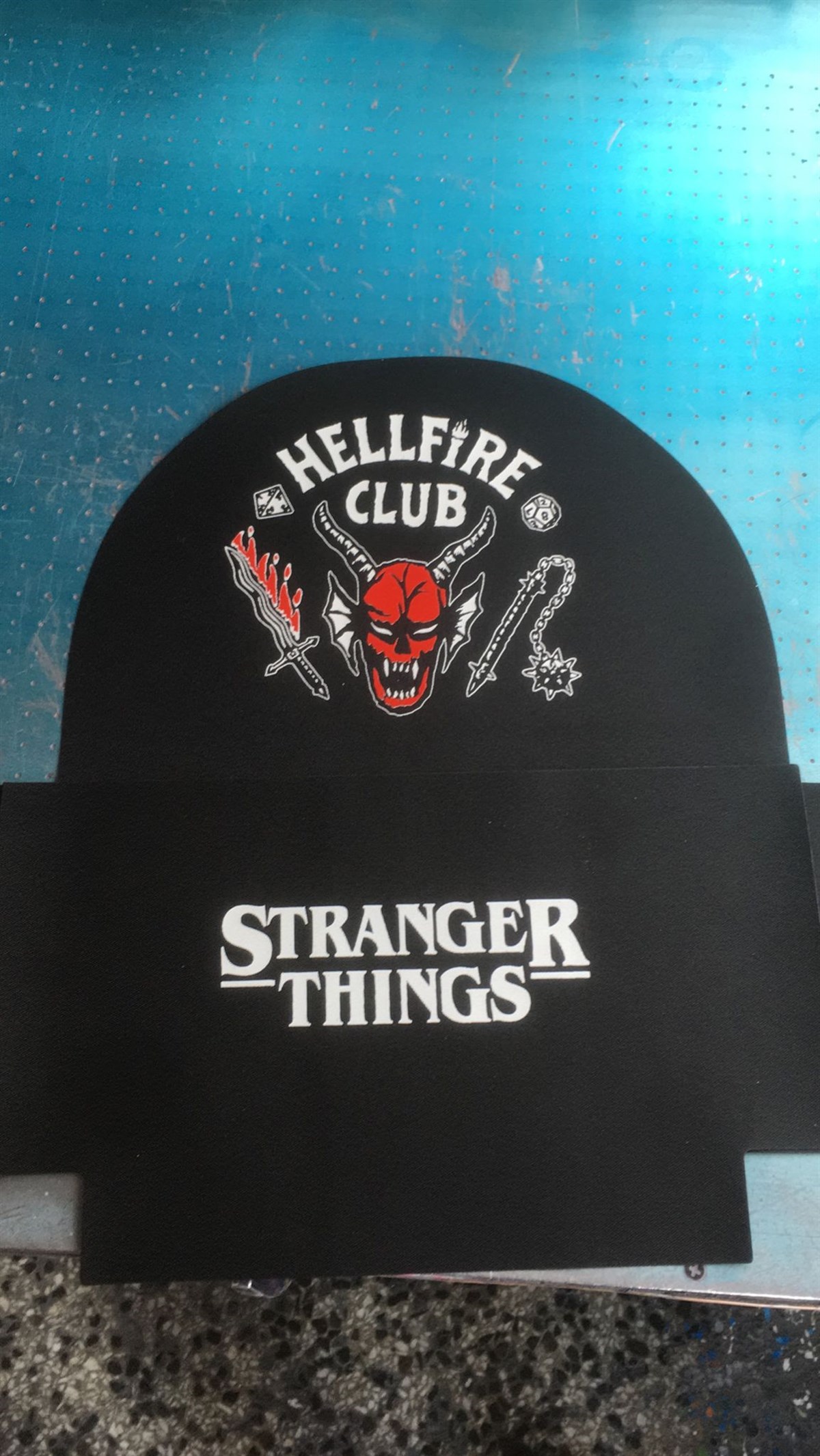 Stranger Things Siyah Sırt Çantası