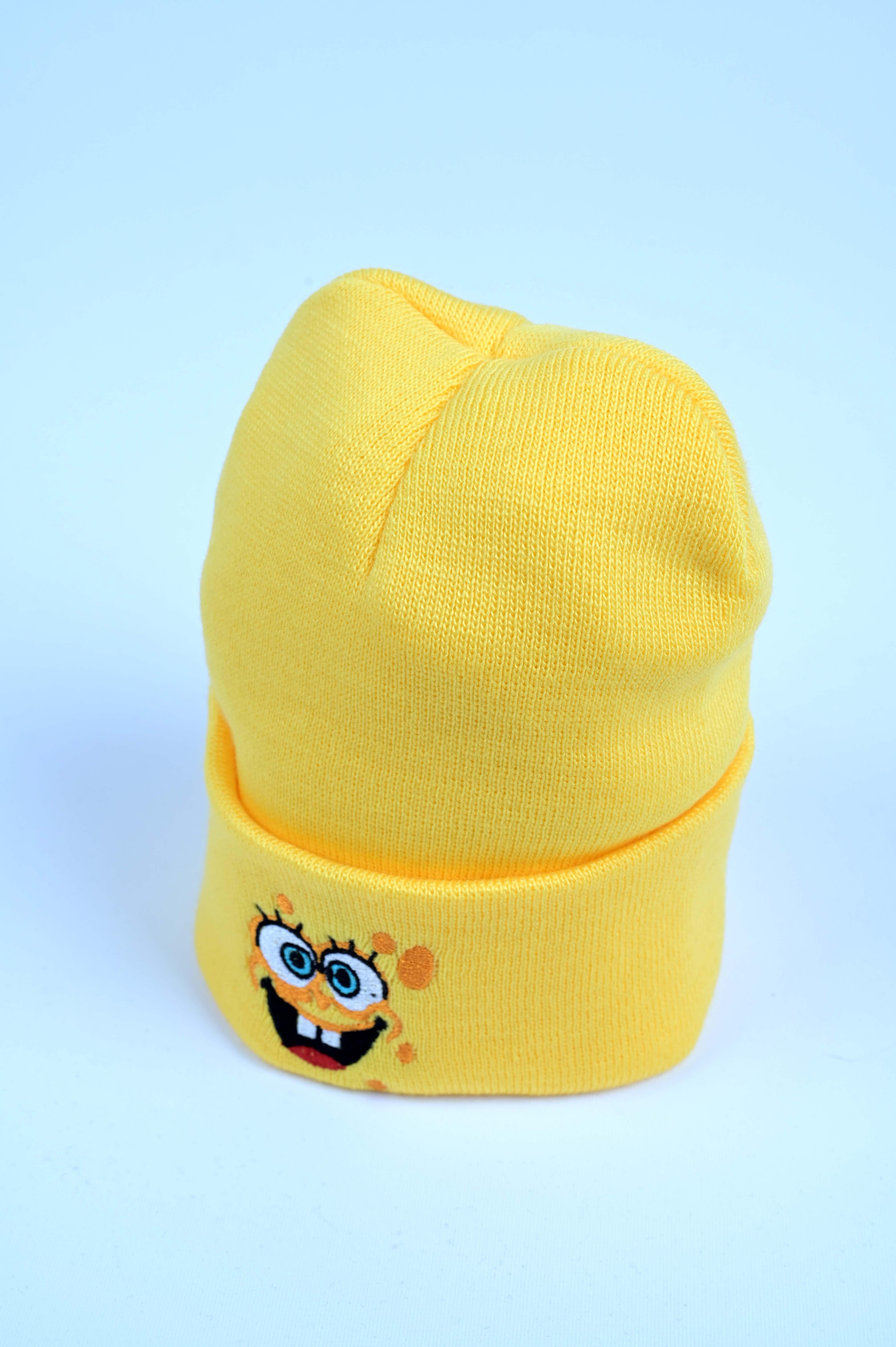 Sünger Bob Nakış İşleme Unisex Pembe Bere