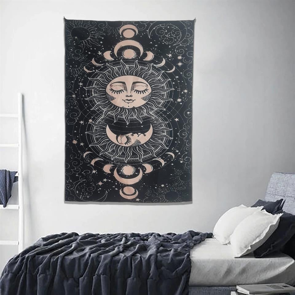 Tarot Sun & Moon Duvar Halısı