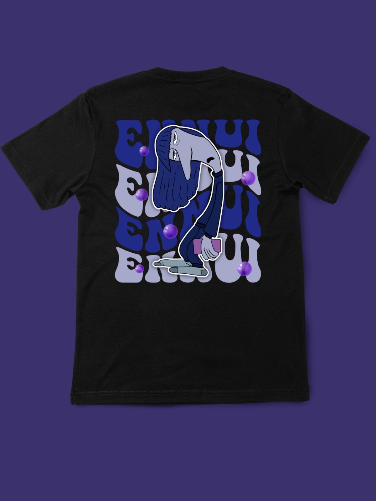 Ters Yüz Kids Ön Arka Baskılı T-shirt