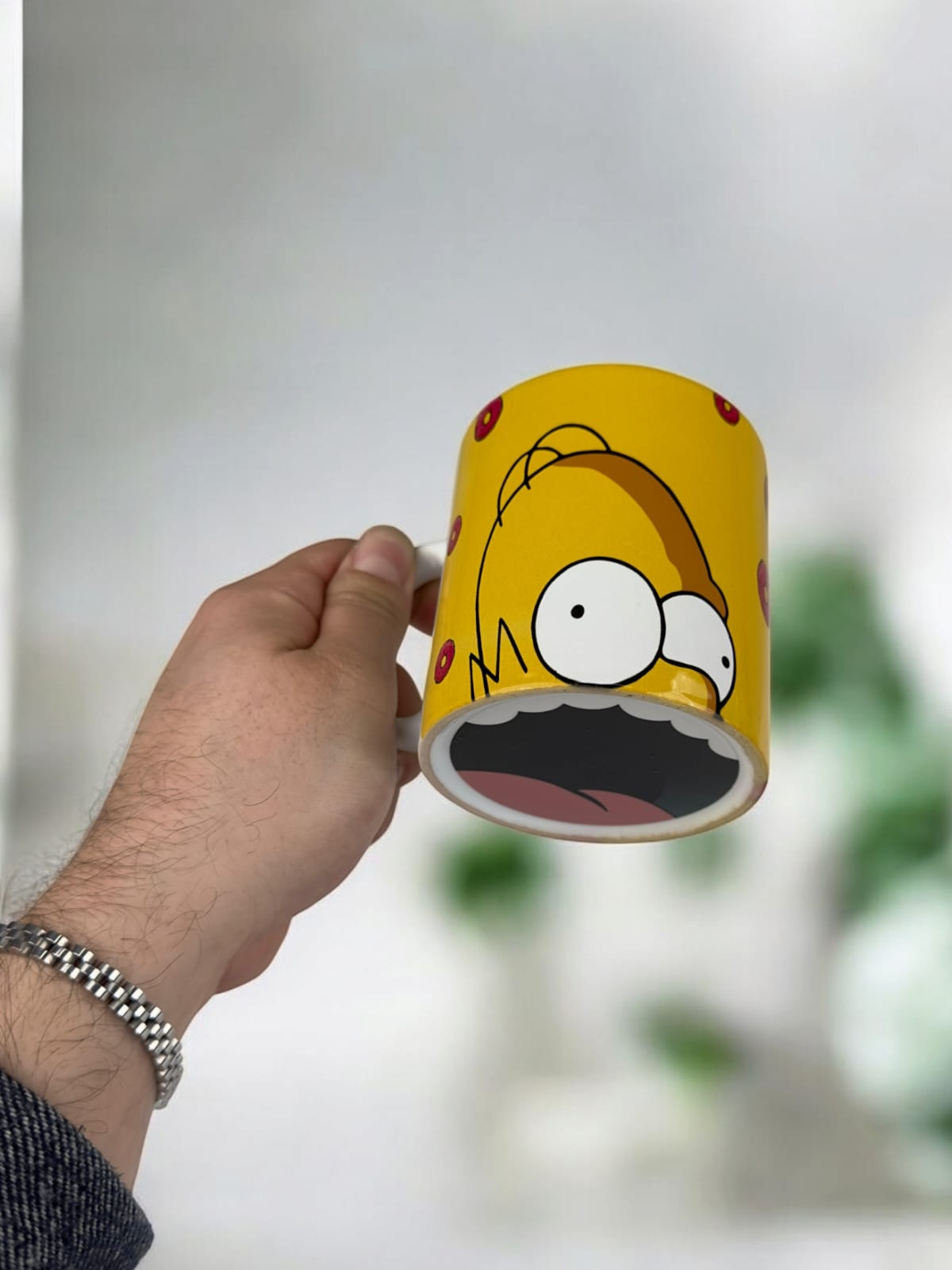The Simpsons Full Baskılı Porselen Kupa Bardak