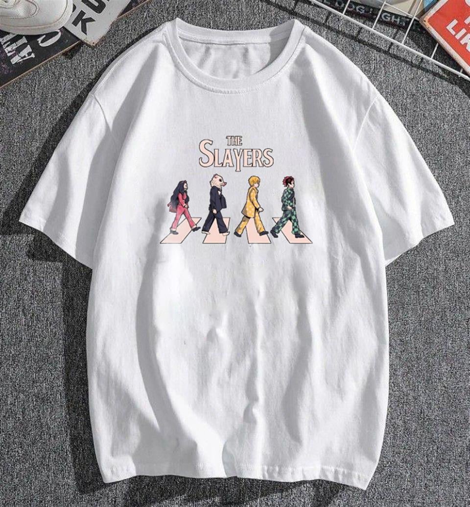 The Slayers Beyaz Unisex Oversize T-shirt