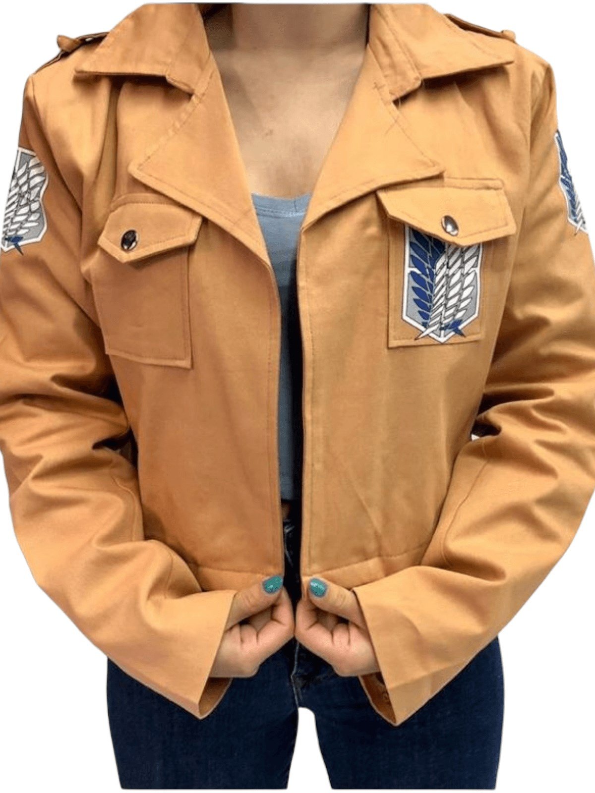 Touz Attack On Titan Cosplay Legion Ceket