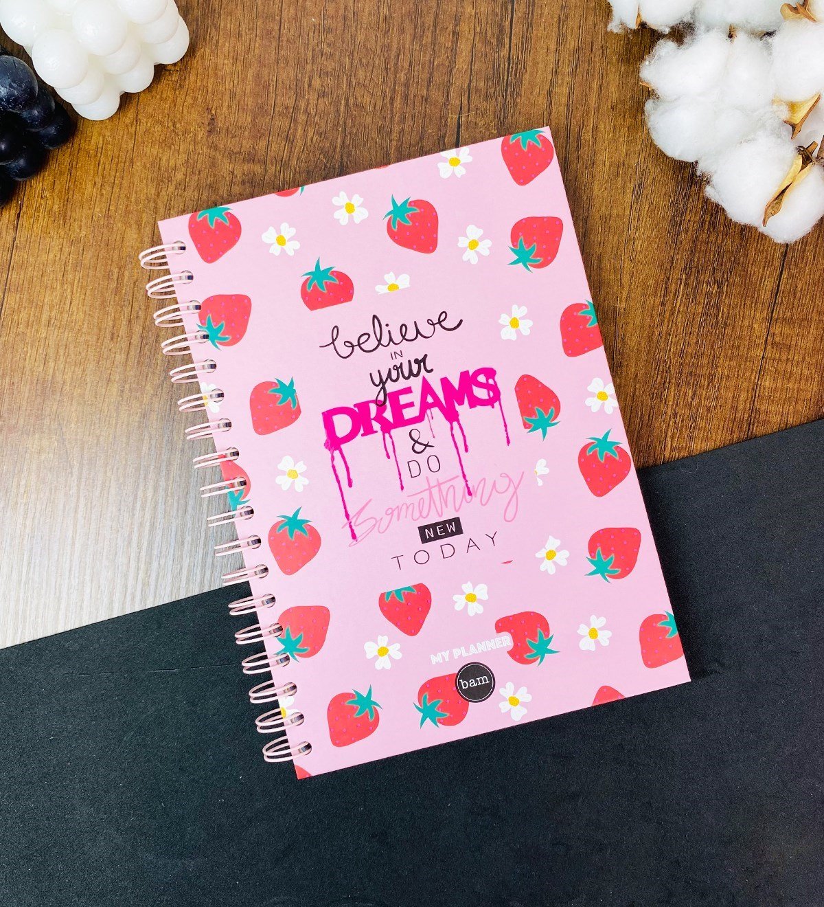 Touz Believe In Your Dreams Tasarımlı Konuşan Ajanda