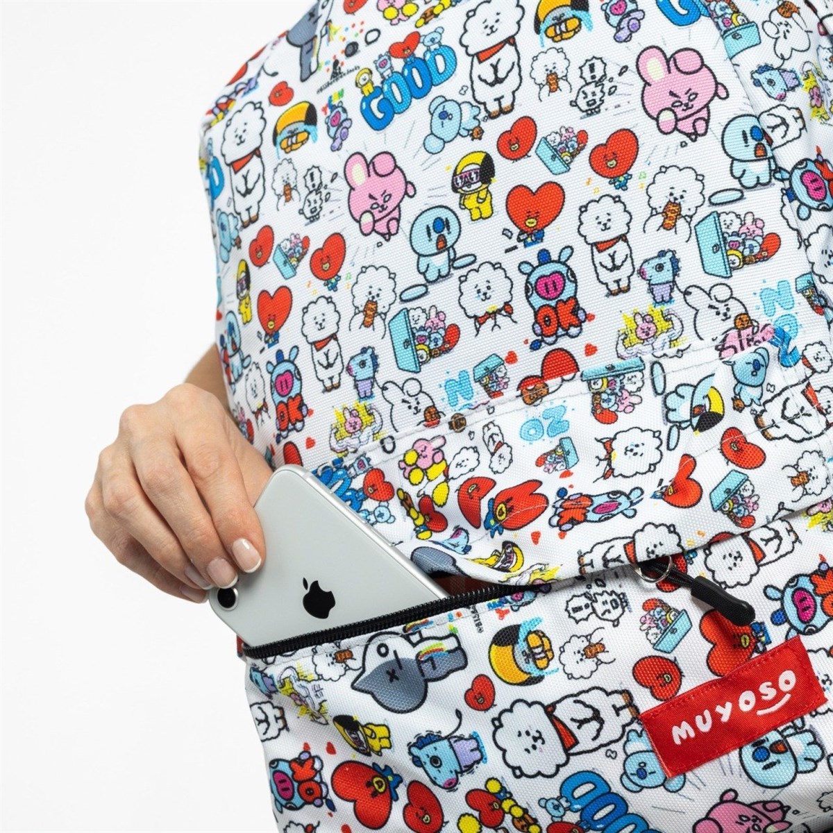 Touz BT21 Baskılı Sırt Çantası