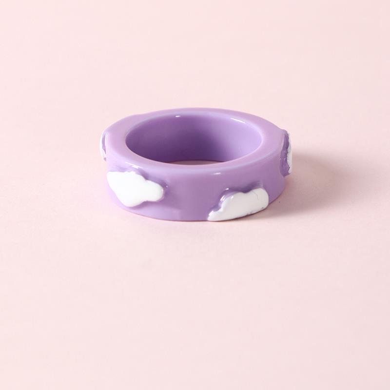 Touz CLOUDY Renkli 5 li Standart Yüzük