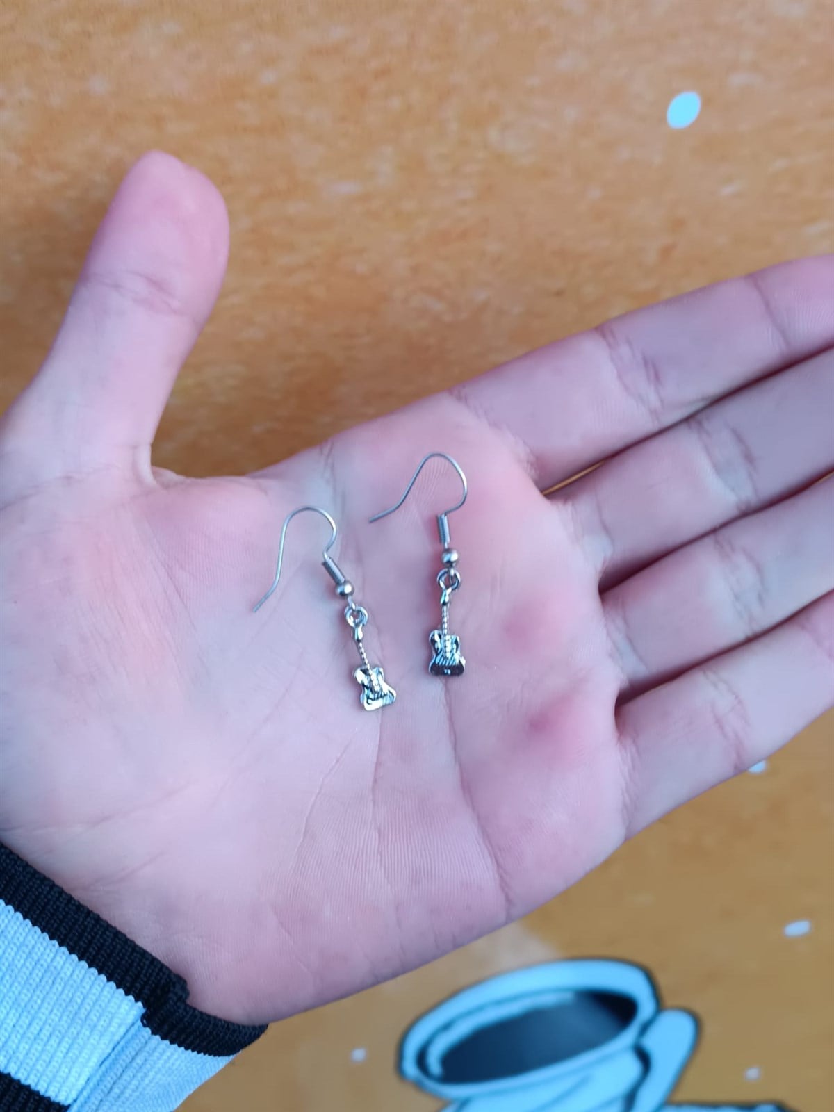 Touz Electro Guitar Çift Küpe