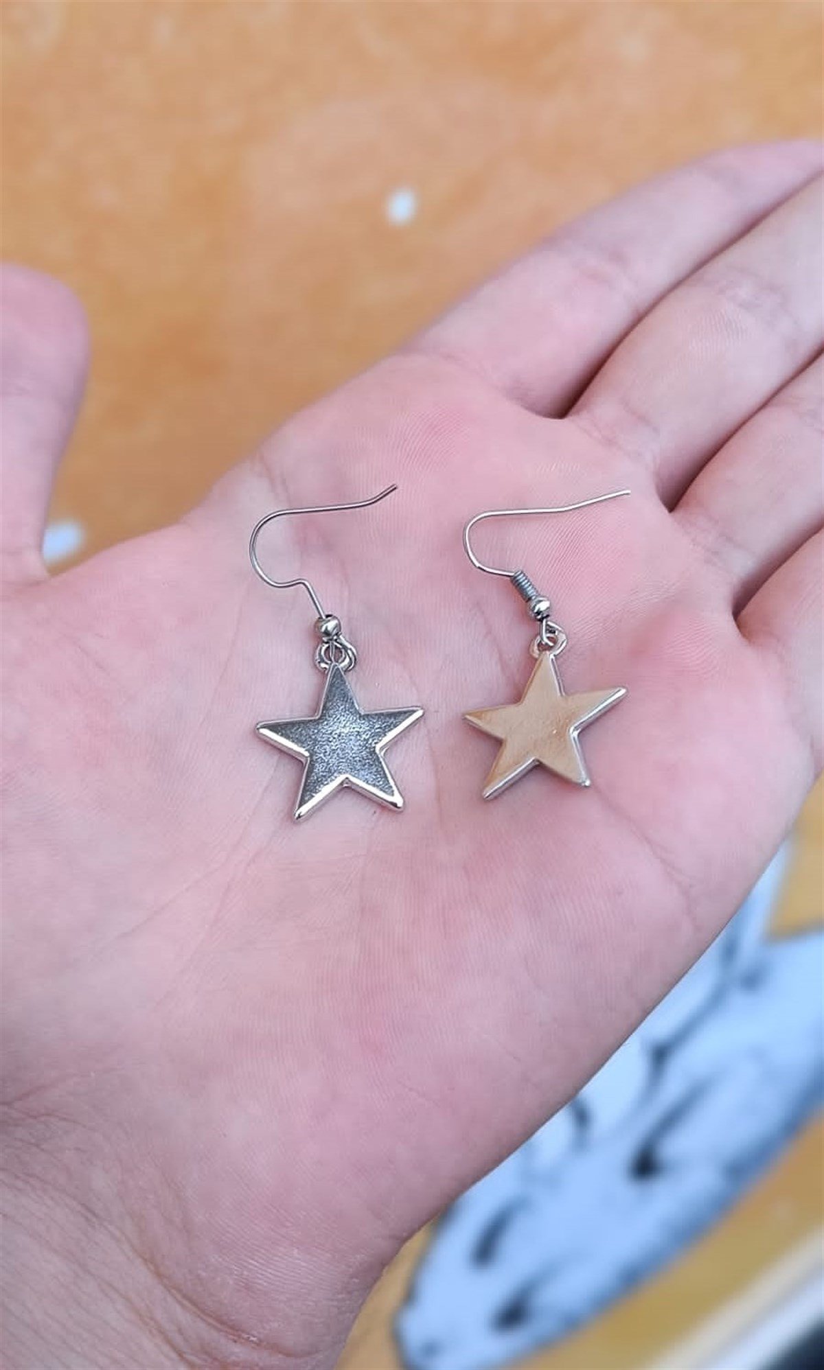 Touz Full Star Çift Küpe
