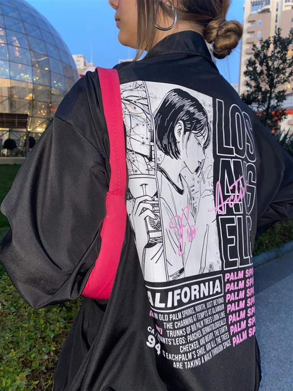 Touz Harajuku Los Angeles Yağmurluk Ceket