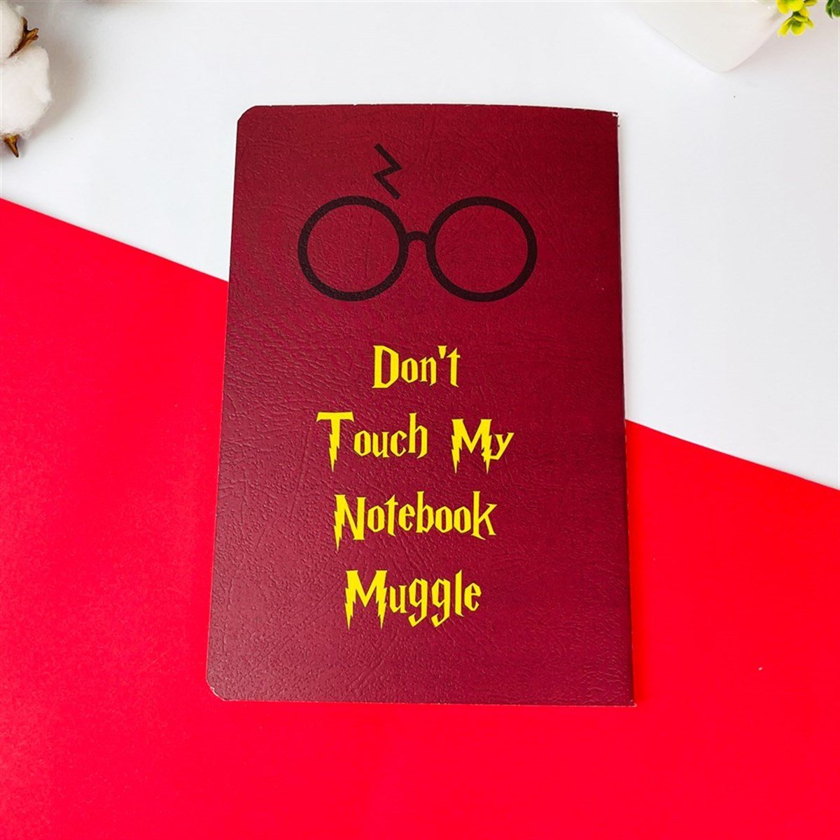Touz HP ''Don't Touch My Notebook'' Dikişli Defter