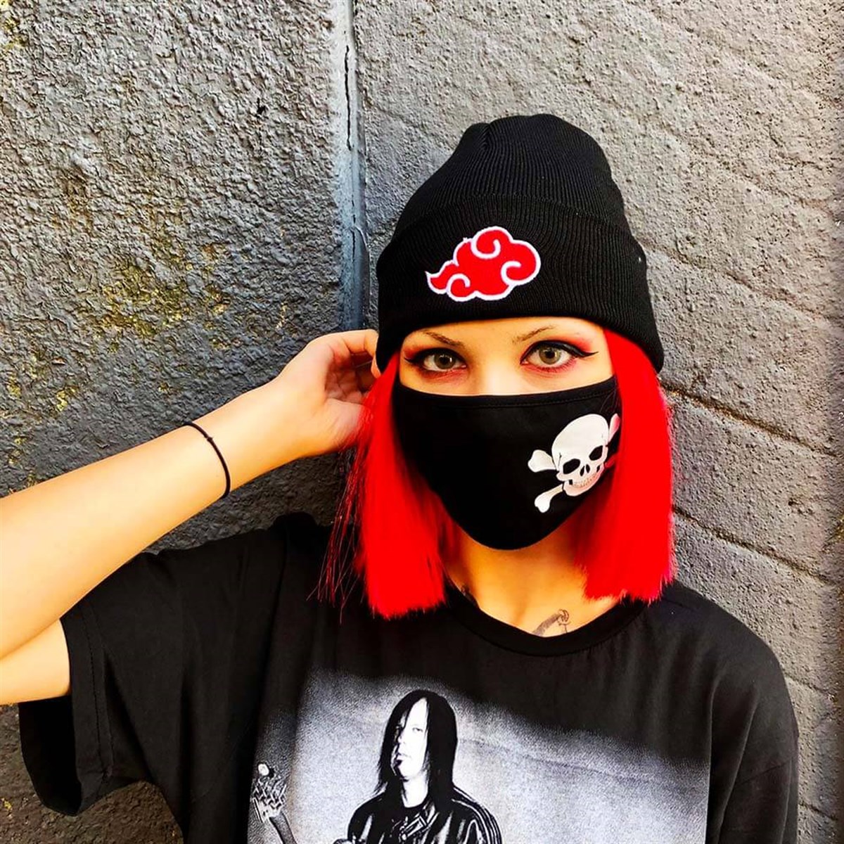 Touz Naruto Shippuden  Akatsuki Clouds Bere Siyah