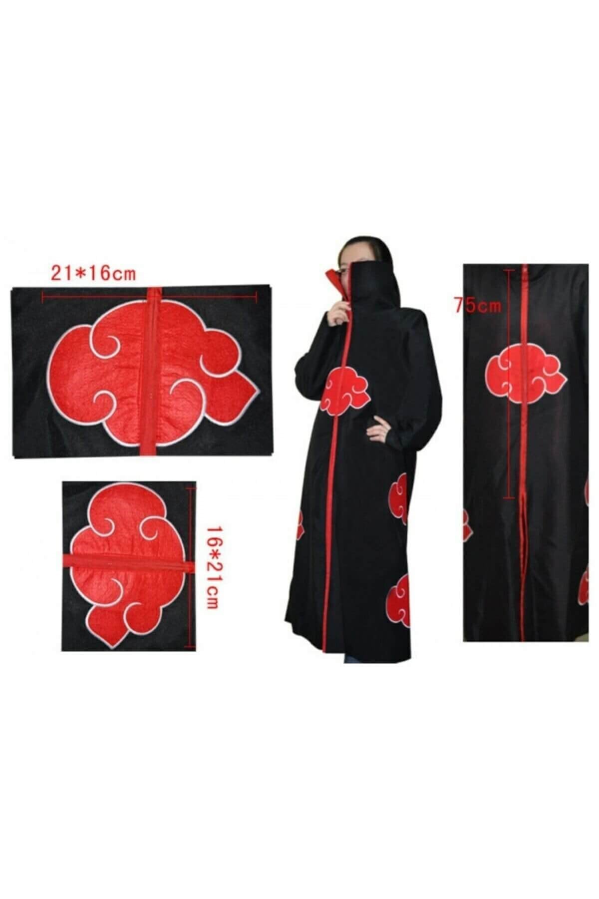 Touz Naruto Shippuden Akatsuki Clouds Pelerin