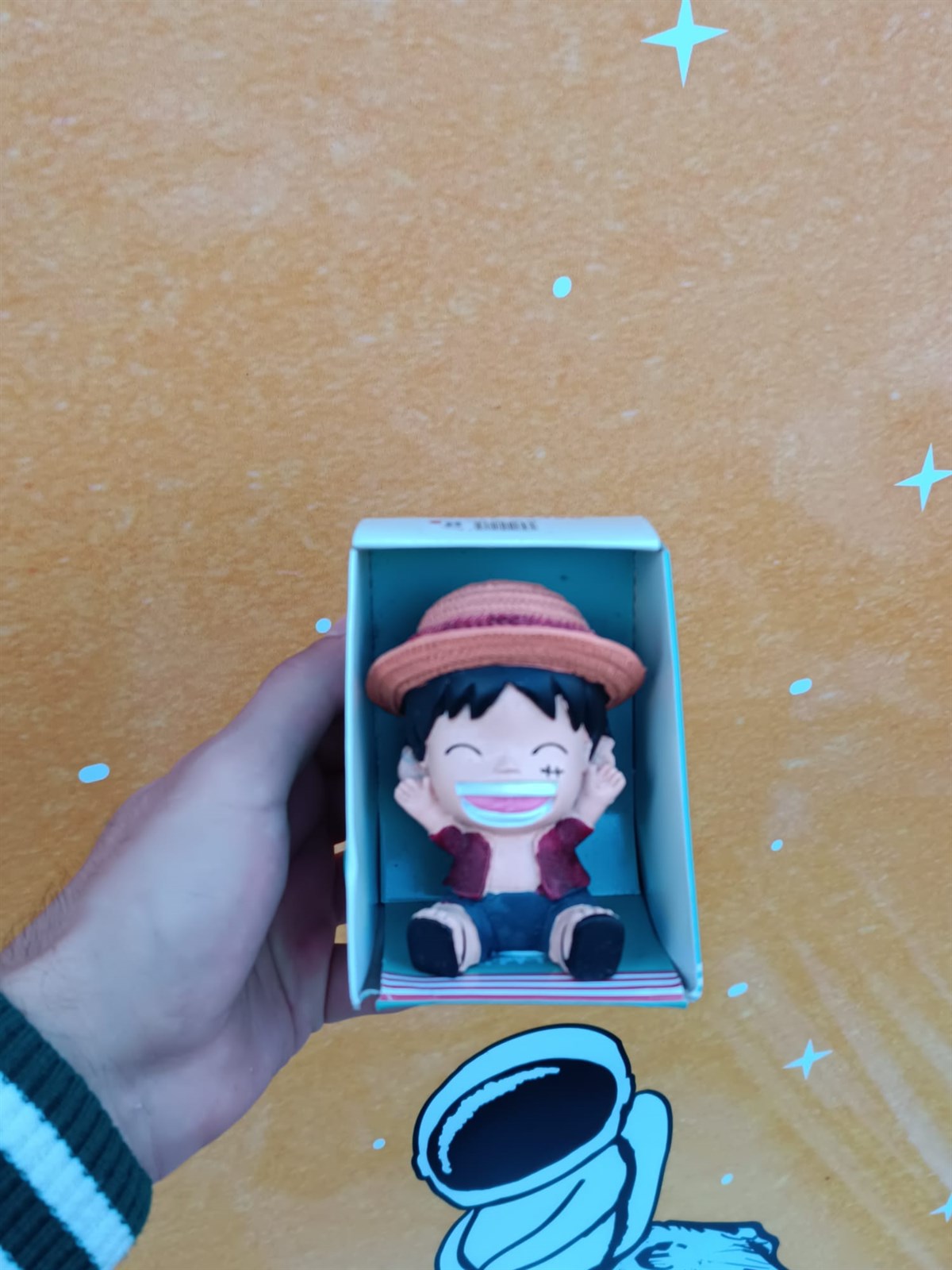 Touz One Piece Happy Luffy Figür