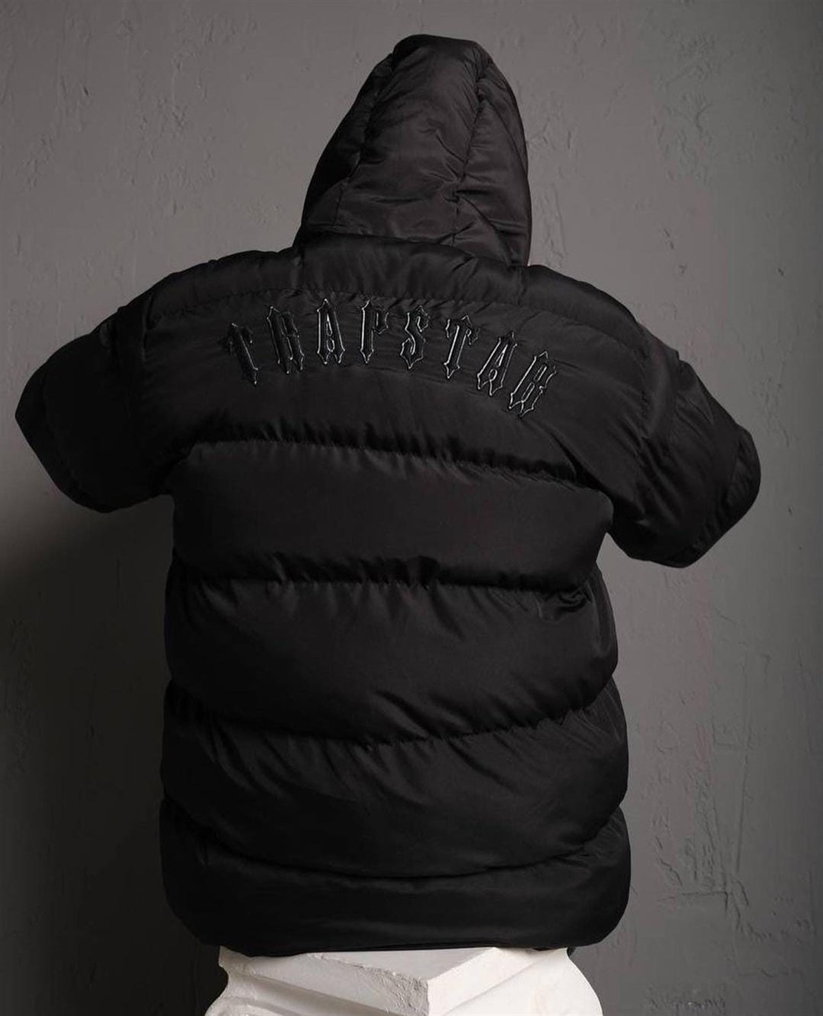 Touz Sokak Tarzı Unisex  Siyah Mont
