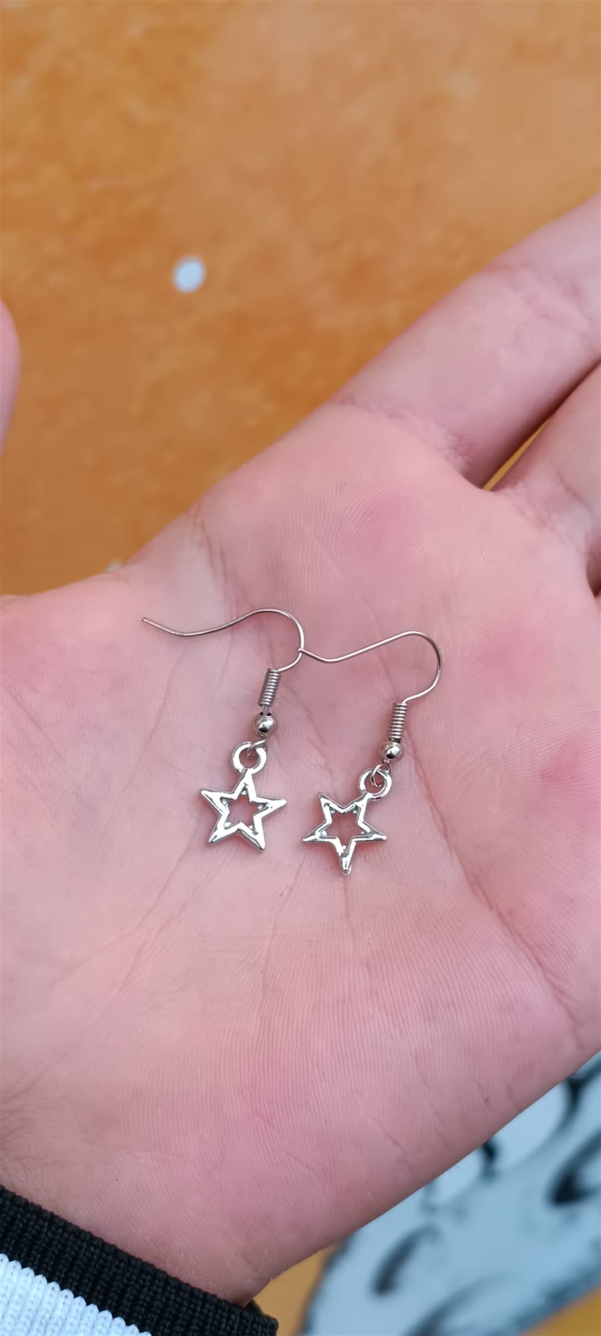 Touz Star Çift Küpe