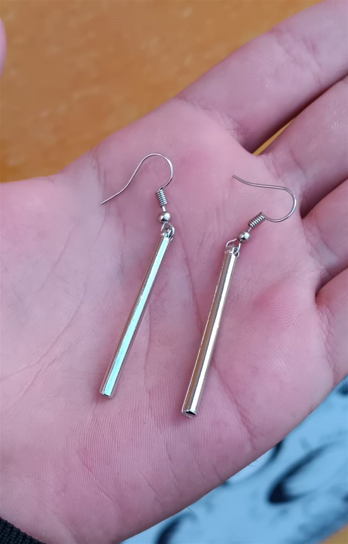 Touz Straight Scepter Çift Küpe