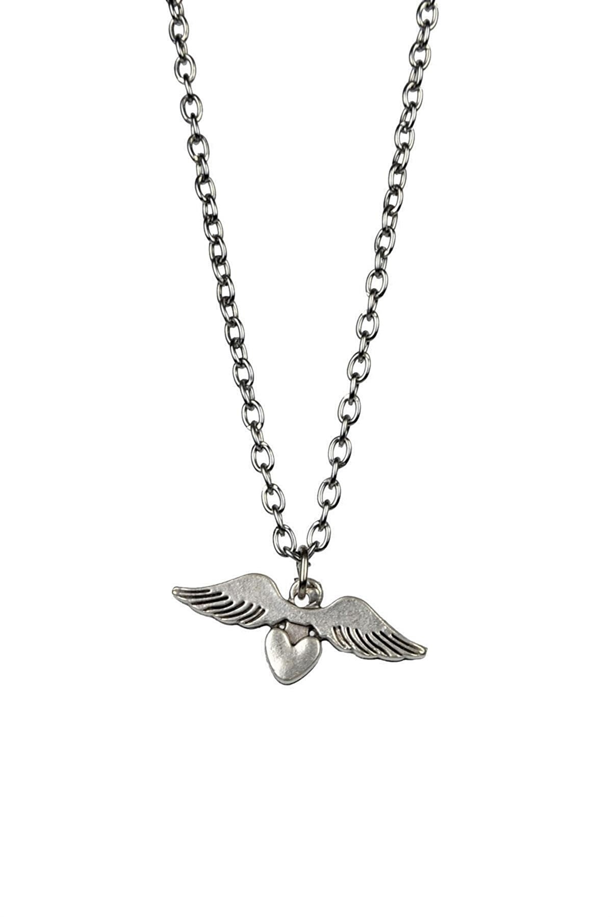 Touz Winged Heart Tasarımlı Kolye
