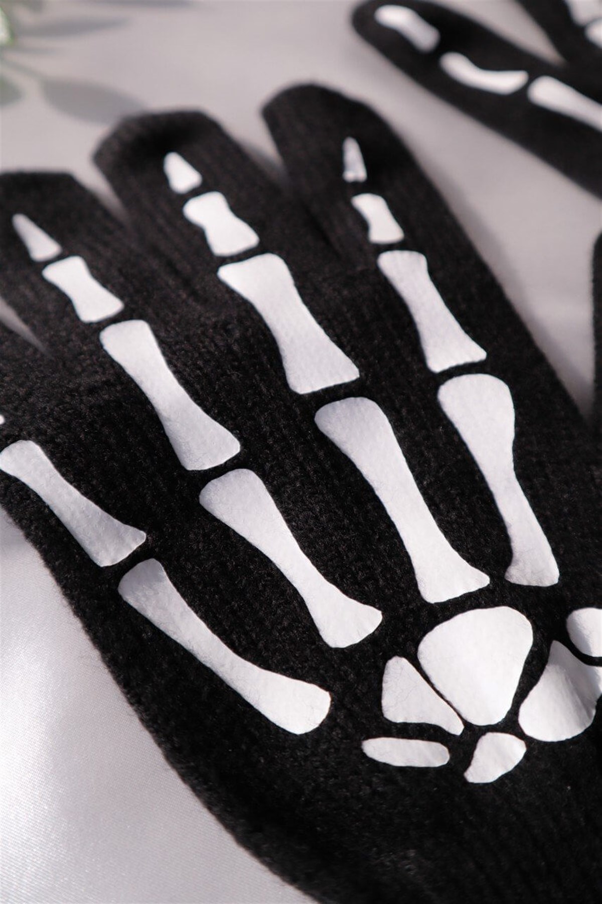 Unisex Gothic İskelet Eldiven